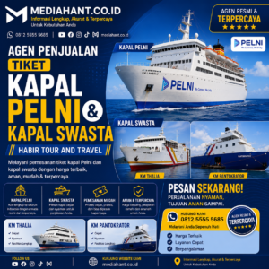 agen penjualan tiket kapal PELNI & kapal swasta Habir Tour and Travel: